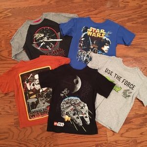 Star Wars Boys T-shirt Bundle